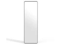 OZAIA Espejo De Pared|Espejo^Espejo rectangular metálico, An. 55x Alt. 170 cm, Cromado, REFLEYA Plateado