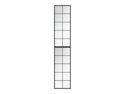 Sale Espejos de pared 2 uds metal 100x40 cm ES877640 Negro