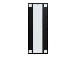 Sale Espejos de pared 2 uds metal 100x40 cm ES877640 Negro