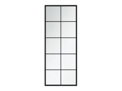 Sale Espejos de pared 2 uds metal 100x40 cm ES877640 Negro