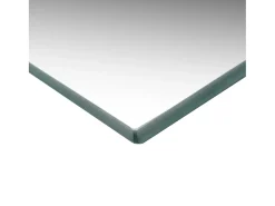 Sale Espejos de pared cuadrados 2 unidades vidrio 50x50 cm ES698397 Plateado