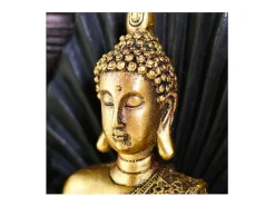 Zen Arôme Estatua^Estatua de Buda de poliresina Sanci Dorado
