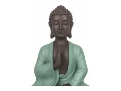 Clearance Zen Arôme Estatua de poliresina Bodhi Verde