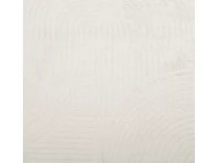 Everlyn Alfombra de pelo corto look escandinavo IZA crema 240x340 cm