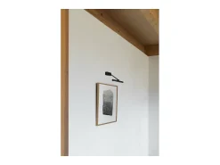 Faro Barcelona Aplique Para Pared^- Lámpara de pared Magritte 300, LED de 6 W, 3000 K, regulable, para cuadros, 380 lm, níquel Amarillo