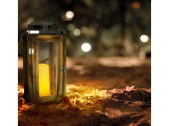 Sale Lumisky Farol solar decorativo H28CM OAKY Color natural claro