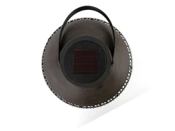 Discount 7H SEVENON Farol Solar LED Exterior Redondo Marrón 3000K 7hSevenOn Outdoor Marru00f3n