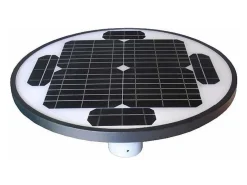 Farola Led Solar Fotovoltaica Jardín Parque Square