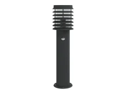 Best Helloshop26 Farolas y sensores para exterior 3 piezas acero inoxidable negro 02_0042574 Gris