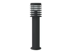 Best Helloshop26 Farolas y sensores para exterior 3 piezas acero inoxidable negro 02_0042574 Gris