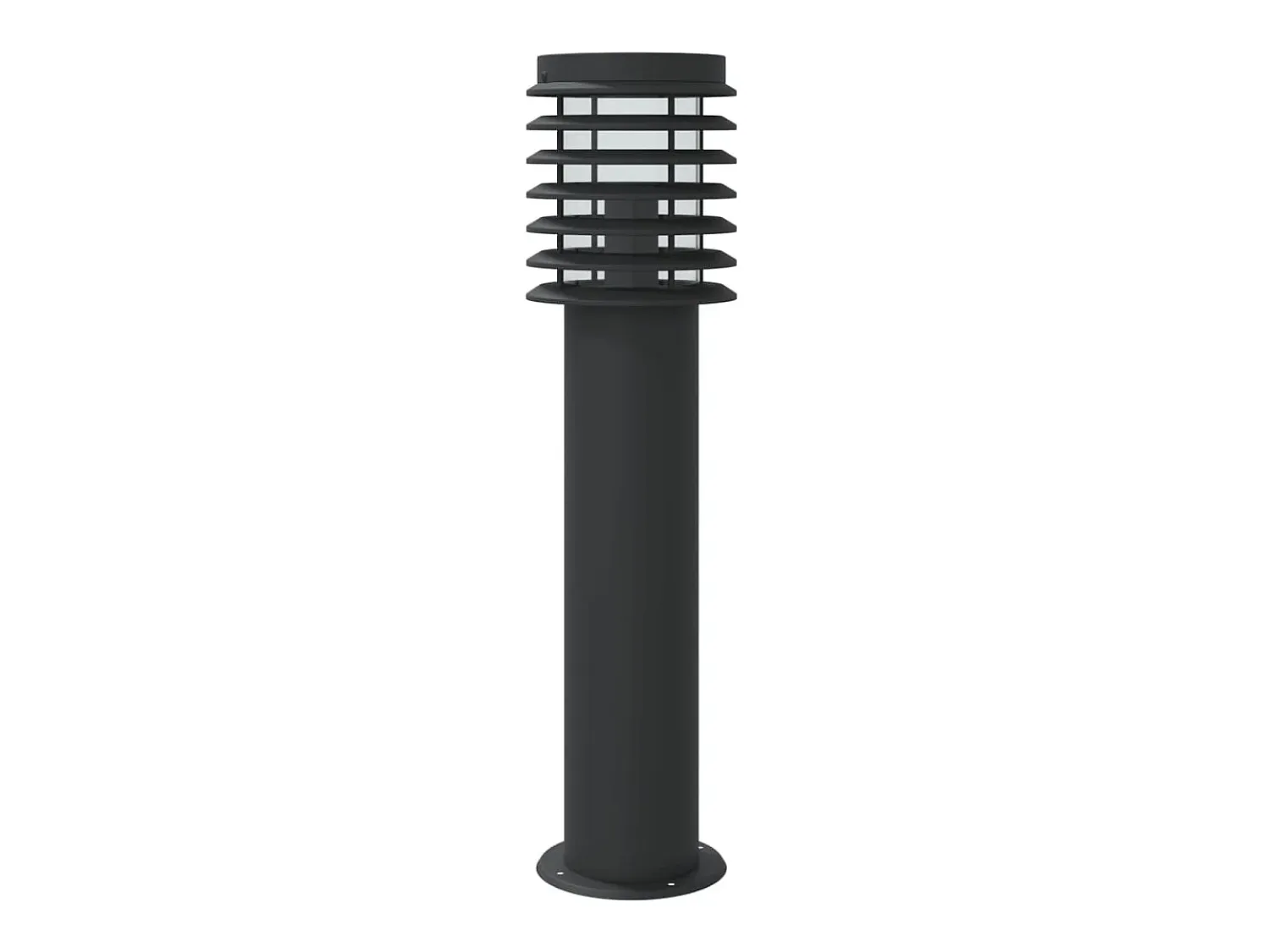 Best Helloshop26 Farolas y sensores para exterior 3 piezas acero inoxidable negro 02_0042574 Gris