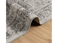 Garden Furniture Feline Alfombra de interior/exterior diseño vintage ARBIZU 80x250 cm Multicolor