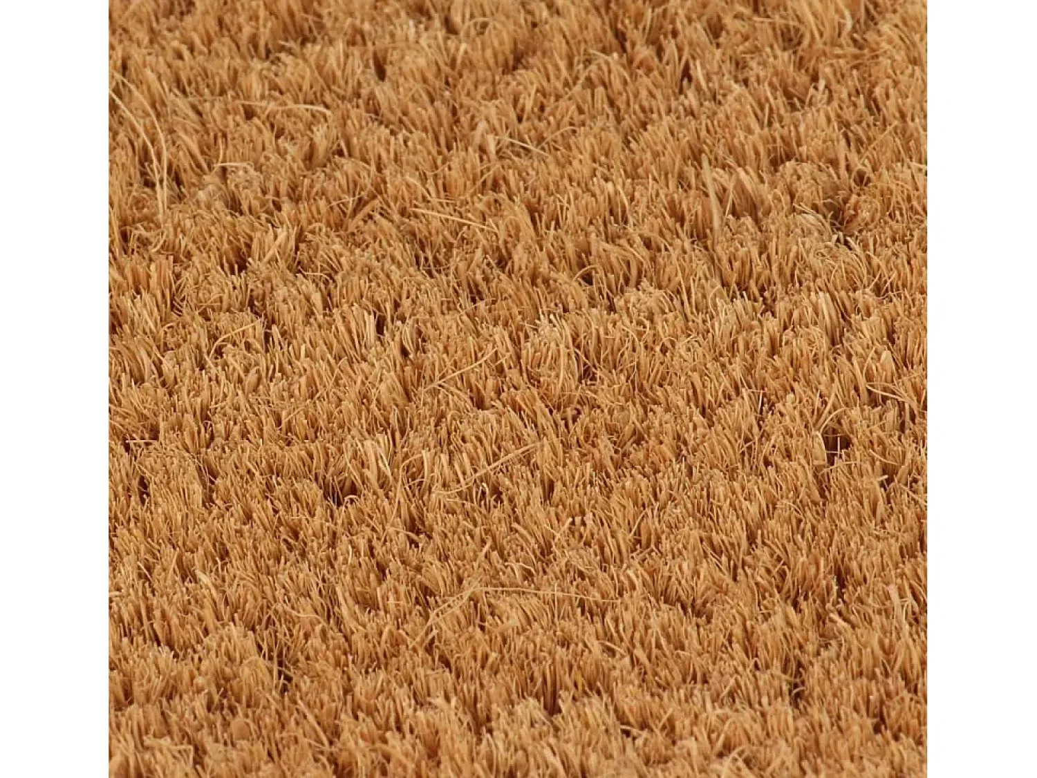Felpudo de fibra de coco natural 90x150 cm ES439675 Marru00f3n