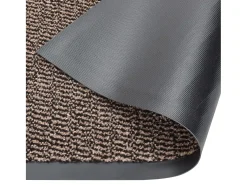 Hot Felpudo de nudo marrón oscuro 60x180 cm ES577233 Marru00f3n