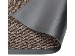 Hot Felpudo de nudo marrón oscuro 80x120 cm ES429849 Marru00f3n