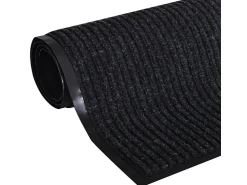 Online vidaxl Felpudo de PVC 90 x 60 cm Antideslizante y Fácil de Limpiar Negro