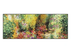 Felpudo 75x190 tejido estampado abstracto PRIMAVERA multicolor