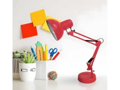 Hot AKUNADECOR Flexo Articulable De Sobremesa Rutilo 57x39x15 Cm Rojo
