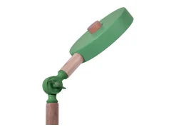 Lámpara De Pie^Flexo Luppa Bel Air inclinación regulable luz LED verde/natural Ø15x48,5 cm Gris