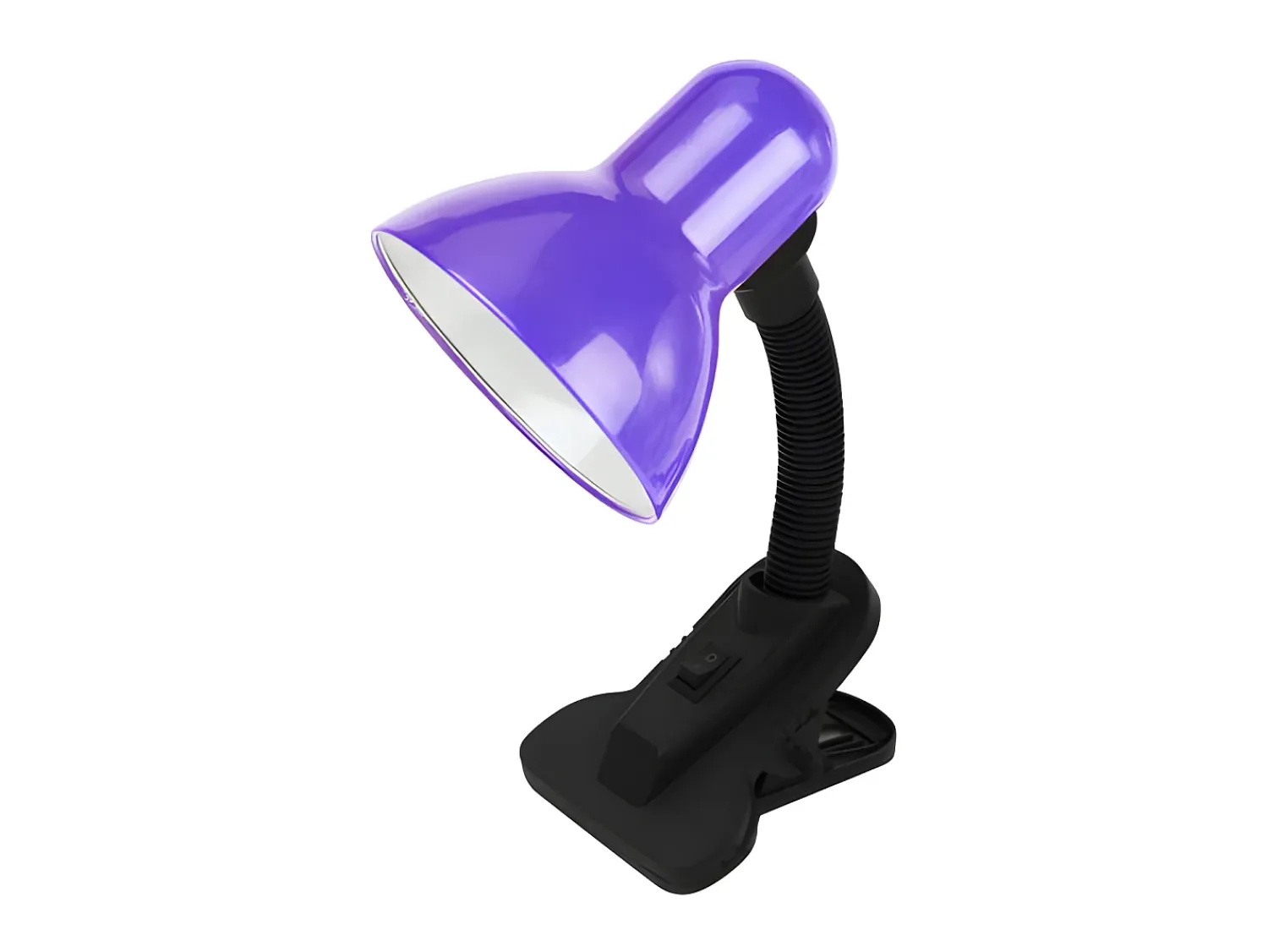 Online AKUNADECOR Flexo Morado Con Pinza Modelo Yezco Flexible Orientable Malva