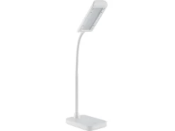 AKUNADECOR Lámpara De Mesa^Flexo Oliver 5w Regulable 3 Intensidades, Orientable Blanco