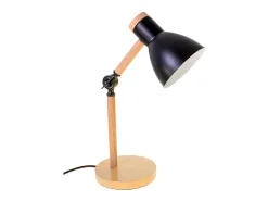 Hot Flexo Teacher Bel Air 40W inclinación regulable /natural Ø15x47 cm Negro