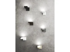 Foco de pared moderno Up 1 luz casquillo GX53 máx. 9W - Estructura metálica color arena diseño moderno