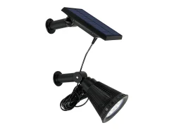 Lumisky Iluminación Exterior^Foco solar 200LM SPIKY Negro