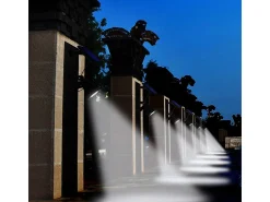Lumisky Iluminación Exterior^Foco solar 200LM SPIKY Negro
