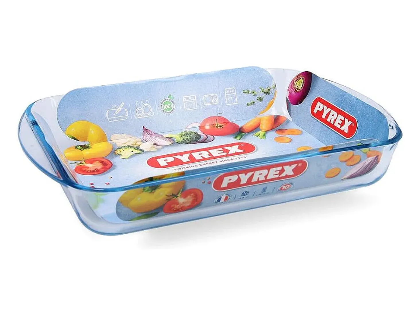 Fuente Cook&Enjoy Pyrex para horno con asas 6x35x23 cm
