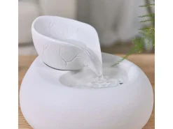 Clearance Zen Arôme Fuente de diseño cerámico Toby Blanco