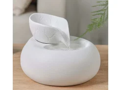 Clearance Zen Arôme Fuente de diseño cerámico Toby Blanco