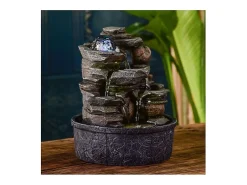 Clearance Sunchine Fuente de resina natural Satya Multicolor