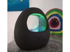 Fuente de resina Zen Cesta