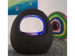 Fuente de resina Zen Cesta