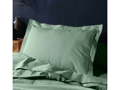 Funda de Almohada "Lina" 100% Algodón 50x70cm Salvia