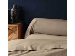 Promo Linge Ropa De Cama^Funda de Almohada "Lina" 85x185cm Arena 100% Algodón Certificado Oeko-TEX Beige