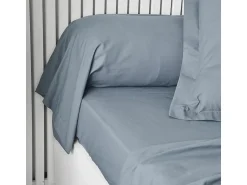 Discount Today Funda de almohada Essential Denim 45 x 185 cm Azul celeste