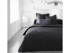 Funda de almohada TODAY Essential Negro 45 x 185 cm Antracita