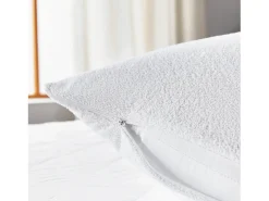 Funda de Almohada 135x40cm| PIKOLIN HOME| Rizo| Aloe Vera| Impermeable