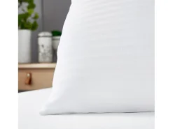 Discount PIKOLIN Funda de almohada 90x40cm| HOME| 100% Algodón| Transpirable Blanco