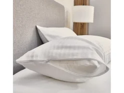 Discount PIKOLIN Funda de almohada 90x40cm| HOME| 100% Algodón| Transpirable Blanco