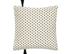 Atmosphera Ropa De Casa^Funda de cojín con cara de cuerda 40 x 40 cm Marfil