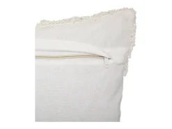 Clearance Atmosphera Funda de cojín de algodón 40 x 40 cm Marfil