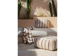 Outlet Bazar Bizar Funda De Cojín Oh My Gee - Bohemio - 60x60 Blanco