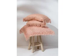 Bazar Bizar Ropa De Casa^Funda De Cojín Oh My Gee - Salmón - 60x60 Rosa