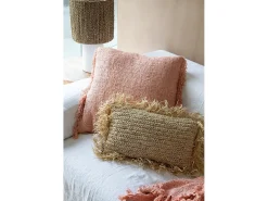 Bazar Bizar Ropa De Casa^Funda De Cojín Oh My Gee - Salmón - 60x60 Rosa