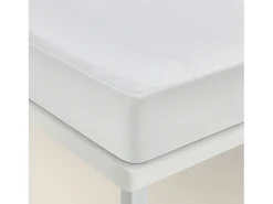 PIKOLIN Ropa De Cama^Funda de colchón 90x196cm| HOME| 100% Algodón| Cremallera L Blanco
