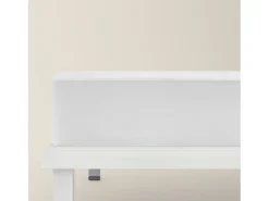 PIKOLIN Ropa De Cama^Funda de colchón 90x196cm| HOME| 100% Algodón| Cremallera L Blanco