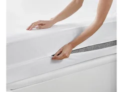 PIKOLIN Ropa De Cama^Funda de colchón 180x196cm| HOME|Antichinches|Cierre hermético Blanco